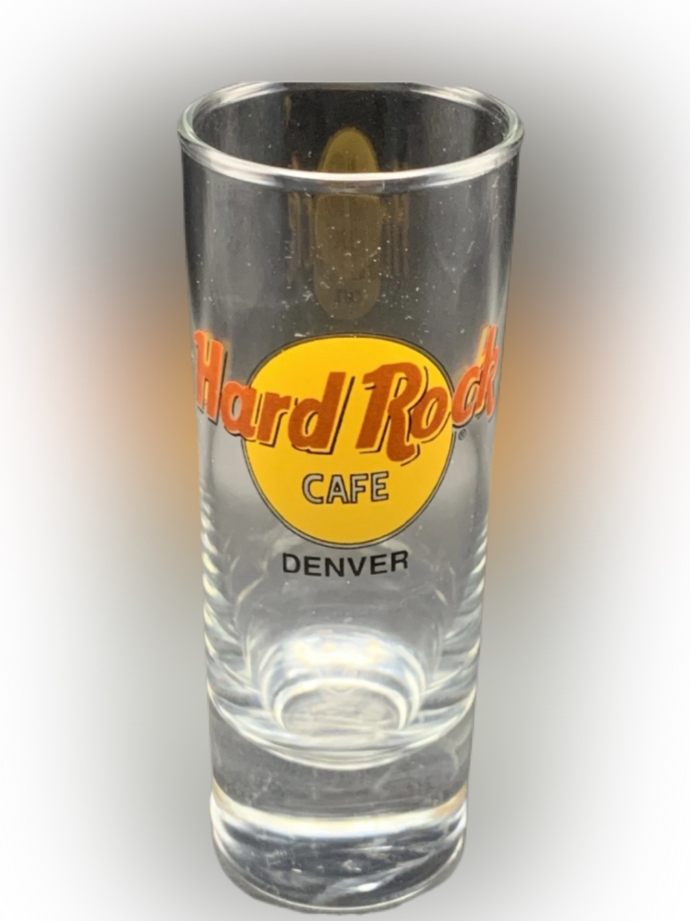 Vintage Hard Rock Cafe Denver Shot Glass Shotglass